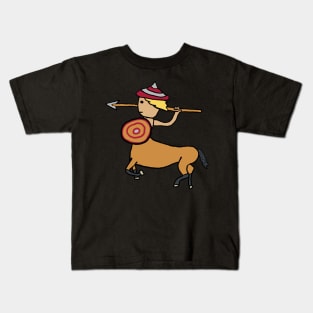 Centaur Sagittarius Kids T-Shirt